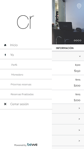 Android application Cromo Peluquería Creativa screenshort