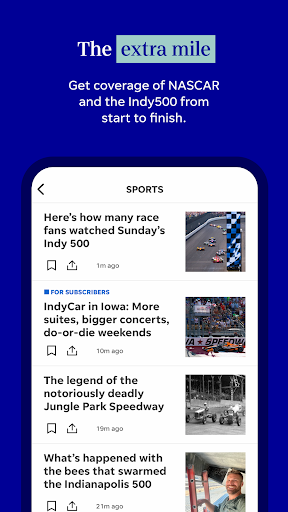 Screenshot of IndyStar: Indianapolis Star