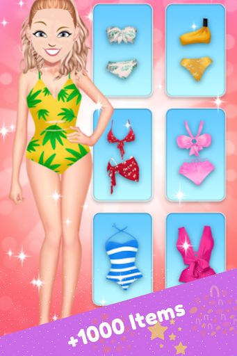 Android application Fashion jojo makeover &Dressup screenshort
