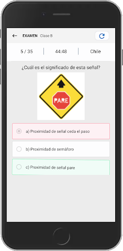 Examen de conducir Chile 2024 Screen 2