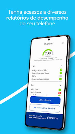 Testefone: Testes e seguros Screen 2