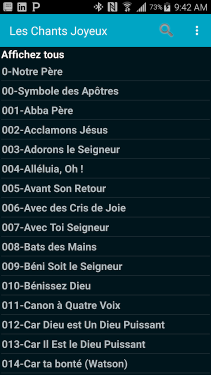 French Hymn Lyrics - 1.01 - (Android)