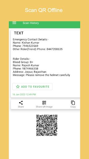 QR & Barcode scanner/reader Screen 3