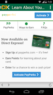 Direct Express® Screenshot
