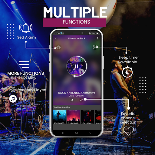 Screenshot of Alternative Rock Music