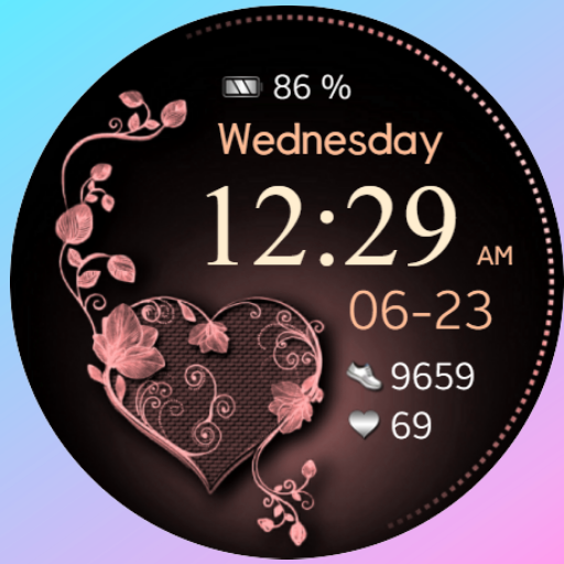 PW08 - Heart Bloom Watch logo
