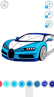 Cars Color by Number – Cars Coloring Book