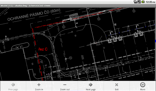 SchemataCAD viewer DWG/DXF Screen 3