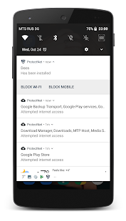 Protect Net: safe firewall for android no root Tangkapan layar