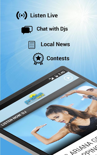 Screenshot of Praise 93.3
