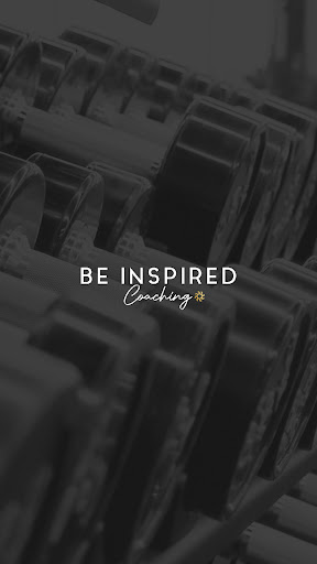 Android application Be Inspired Coaching screenshort