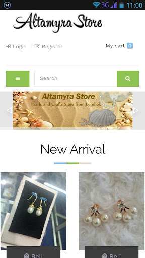 Android application Altamyra Store screenshort