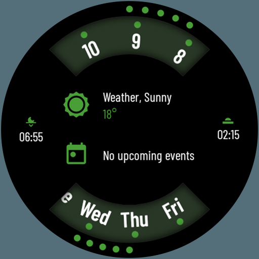 Zeitpunkte Watchface logo
