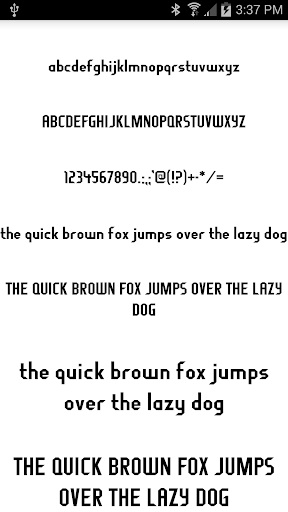 Fonts Message Maker Screen 3