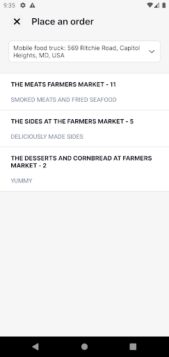 SIDES BBQ & Catering Screen 2