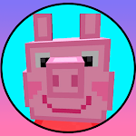 Cover Image of Unduh Peppa Pig Minecraft Mod Game  APK