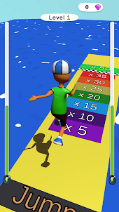 Hopscotch Puzzle Run 3D