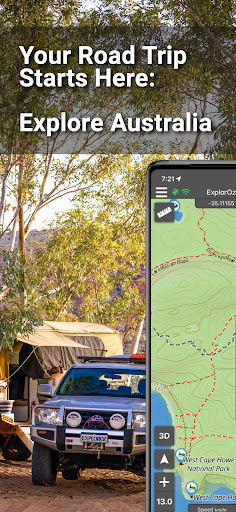 Android application ExplorOz Traveller screenshort