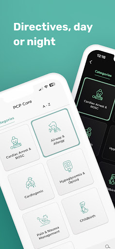 Android application ParaGuide screenshort