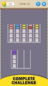 Car Sort Puzzle - Color Sort
