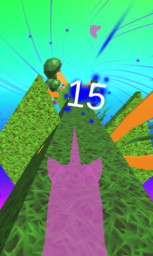 Rainbow Unicorn Adventure Run Screen 2