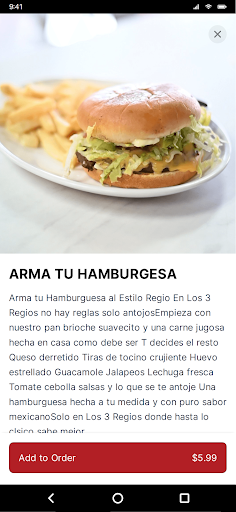 Los 3 Regios Restaurant