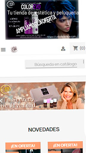 Android application tododebelleza screenshort