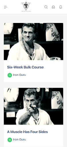 Android application Iron Guru screenshort