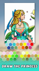 Screenshot 5 Juegos de pintar princesas android
