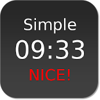 Nice Simple Clock (Widget)