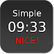 Nice Simple Clock (Widget) - Androidアプリ