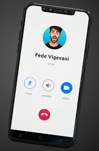 Fede Vigevani Fake Video Call
