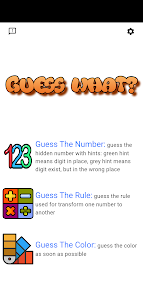 Guess What?—Math & Color Games