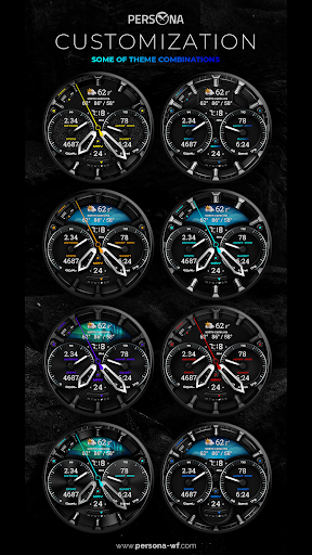 Hybrit WatchFace PER013Quartet Screen 3
