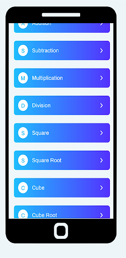 Mental Math - Math Mastery Screen 2