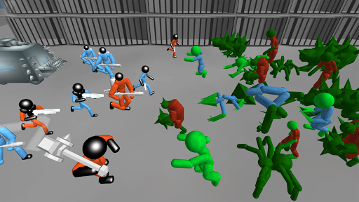 Stickman Prison Battle Simulator: Zombies  screenshots 12