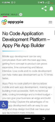Android application App Creator-No Coding screenshort