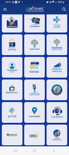 Android application AFISVEC screenshort