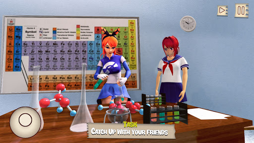 Anime High School Girl: Sakura School Simulator screenshots 2