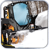 Winter Snow Plow Truck Sim 3D icon