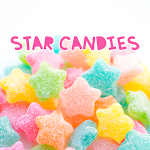 Sweets Wallpaper Star Candies Theme Apk