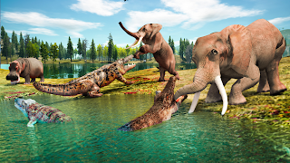 Crocodile Game Animal Sim Life - Screenshot 2