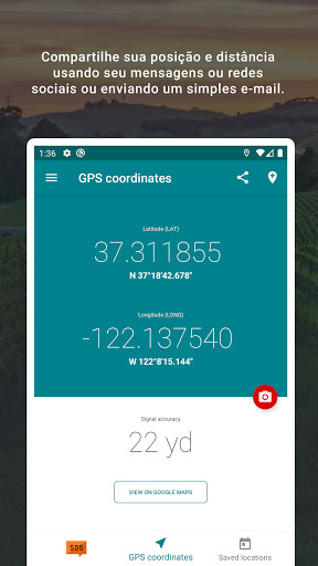 As Minhas Coordenadas GPS screenshot 2