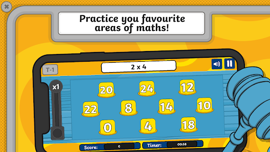 Maths Doubling Games - Press the Button - Twinkl Go!