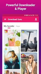 Video Downloader & Player, Locker - Download Guru Screenshot