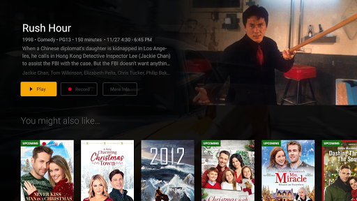 Screenshot of Comporium Stream TV