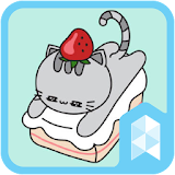 Cute berry Cat GIF icon theme icon