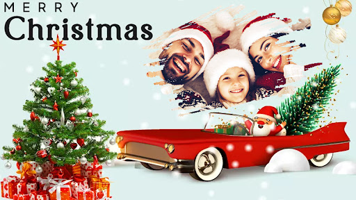 Android application Christmas Photo Frame Greeting screenshort