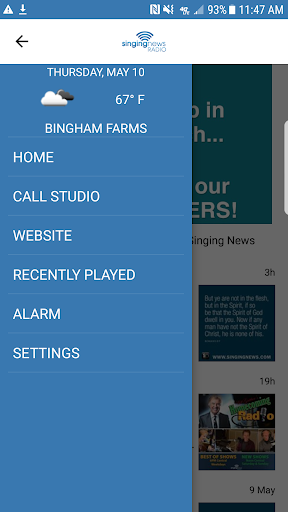 Singing News Radio Screen 2