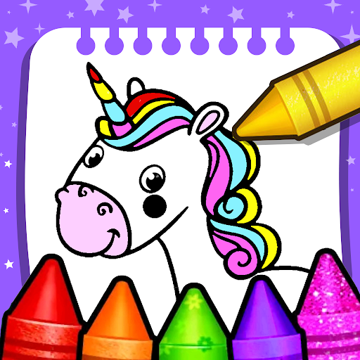 Android application Coloring Games-Color and Learn screenshort